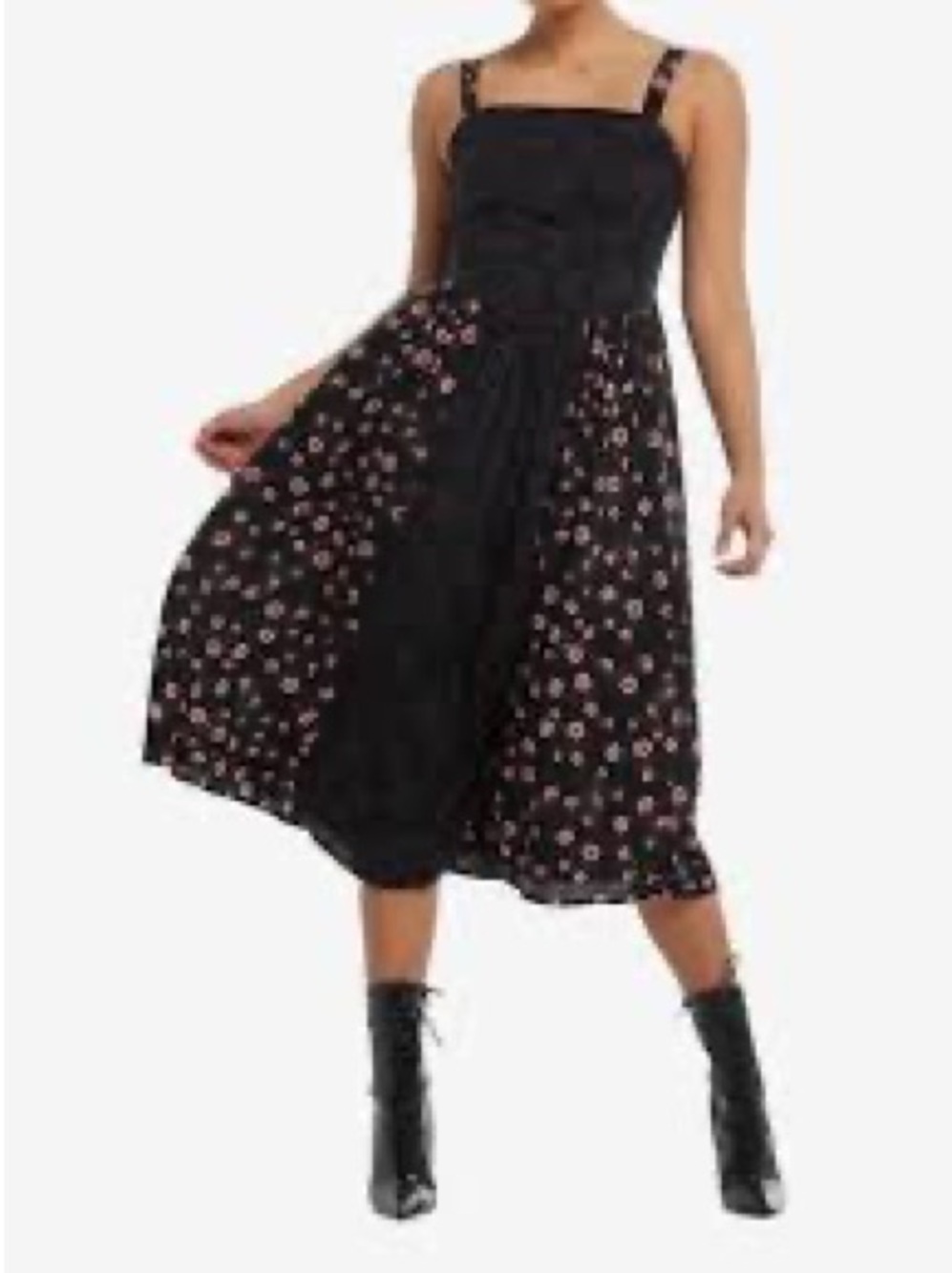 Thorn & Fable Dark Floral Dress
